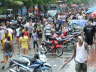Songkran die Wasserschlacht in Pattaya